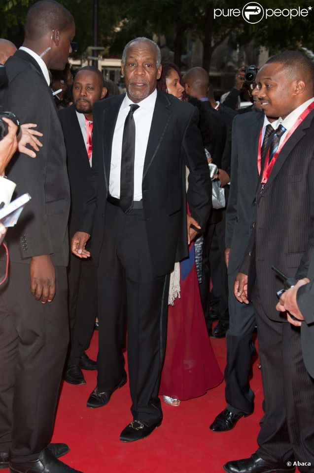 Danny Glover aux 6e Trophées afro-caribéens, au théâtre du Châtelet, à Paris, le 12 septembre 2011.