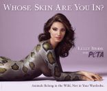 Kelly Brook revèle sa campagne PETA pour la protection des animaux exotiques