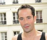 Emmanuel Moire en pleine répétition de <em>Cabaret</em>, à Paris, le 9 septembre 2011. La première aura lieu le 6 octobre au théâtre Marigny.<br />