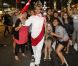 Les supportes des Tonga se sont déplacés en masse pour acclamer les leurs, revêtant costumes traditionnels... et moins traditionnels !