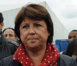 Martine Aubry, à La Courneuve, le 17 septembre 2011.