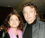 Charlotte Valandrey et Dominique Besnehard en 2005. 