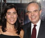Frédéric Mitterrand et la belle Blanca Li à l'inauguration de la fête de la danse au Grand Palais, à Paris, le 23 septembre 2011.