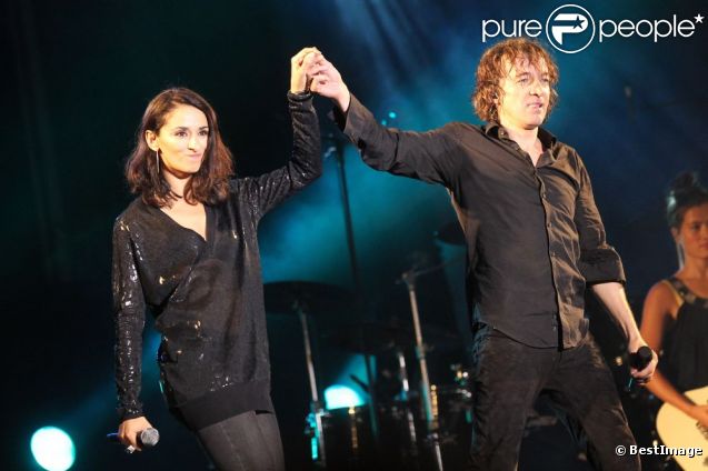 Cali et Rachida Brakni au festival Muzik Elles à Meaux le 25 septembre 2011