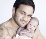 Taylor Iritana Allisson Weepu, la petite fille du joueur All Black Piri Weepu
