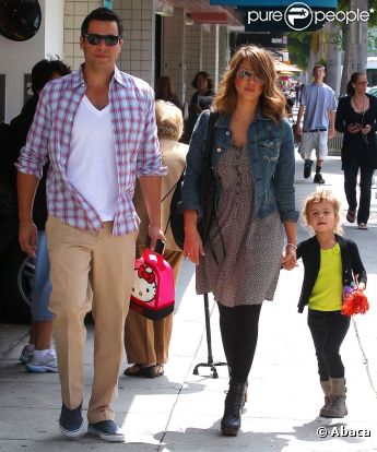 Jessica Alba, Cash Warren et leur petite Honor