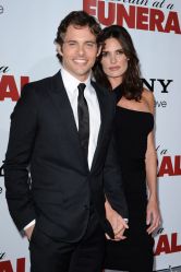 James Marsden et sa femme Lisa Lince en avril 2010 à Los Angeles