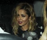 Cheryl Cole sort de soirée à Londres le 6 octobre 2011