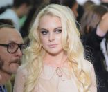 Lindsay Lohan en octobre 2011 à Paris