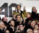 Le prince Joachim a savouré la victoire du Danemark face au Portugal (2-0), à Copenhague le 11 octobre 2011, lors de la dernière journée des éliminatoires pour l'Euro 2012.