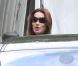 Carla Bruni-Sarkozy, enceinte et décontractée à Paris, est allée faire quelques courses de dernière minute pour bébé dans une boutique Natalys près de la Madeleine. Le 13 octobre 2011