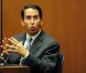 Procès de Conrad Murray à Los Angeles le 13 octobre 2011 - ici le docteur Nader Kamangar