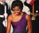 Michelle Obama, superbe dans une robe d'un créateur coréen lors du dîner d'état organisé en l'honneur du président sud-coréen à Washington le 13 octobre 2011