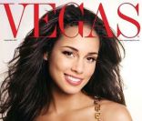 Alicia Keys, naturelle en Une de Vegas. Septembre 2007. 