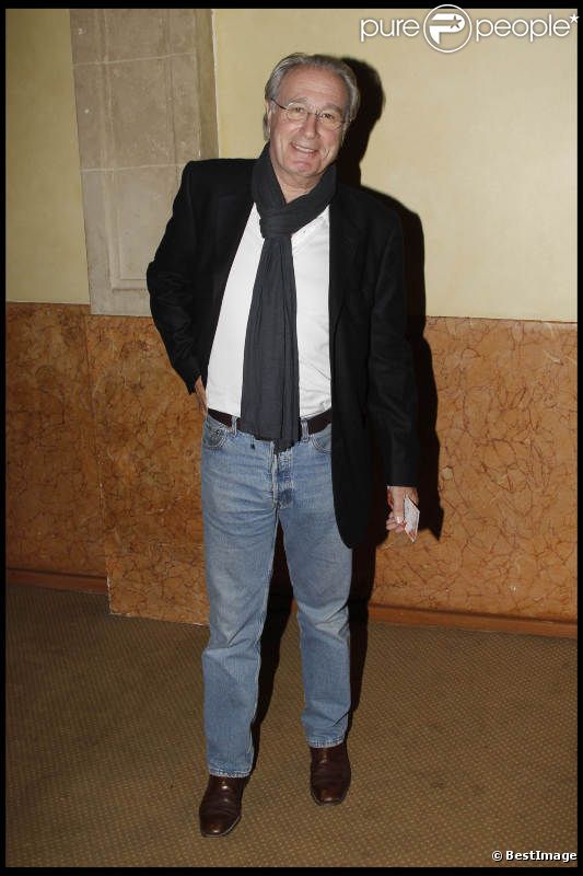 Bernard Le Coq lors de la générale du On Alone Man Show de Pascal Légitimus au Palace à Paris le 17 octobre 2011  
