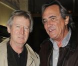 Régis Warnier et Philippe Lavil lors de la générale du On Alone Man Show de Pascal Légitimus au Palace à Paris le 17 octobre 2011 <br />