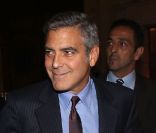 George Clooney présente son film <em>Les Marches du pouvoir</em><em>. </em>Le 18 octobre 2011<em><br /></em>