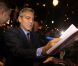 George Clooney présente, à Paris, son film Les Marches du pouvoir . Le 18 octobre 2011