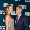 George Clooney et sa Stacy : Regards complices et gestes tendres sous les flashs