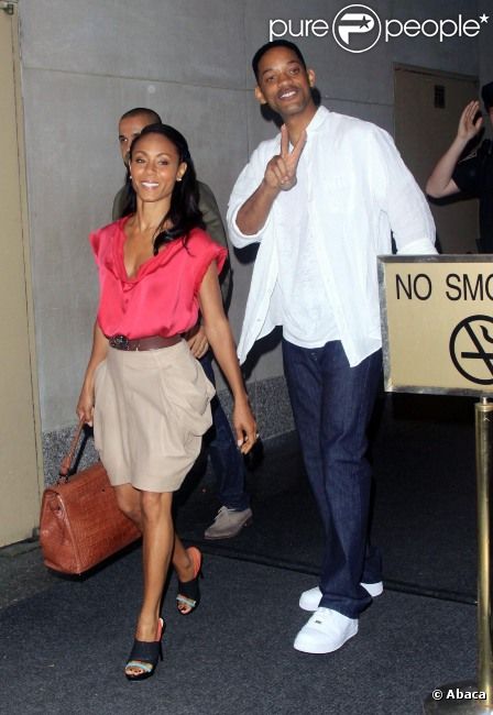 Will Smith et Jada Pinkett Smith le 14 juin 2011 à New York
