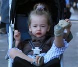 Sarah Jessica Parker en balade dans les rues de New York avec sa fille Marion, le 20 octobre 2011
