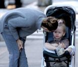 Sarah Jessica Parker très présente pour sa fille Marion, le 20 octobre 2011, à New York<br />