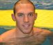 Le nageur Hugues Duboscq, jeune papa qui s'apprête à lancer le sprint final de sa carrière à 30 ans avec les JO 2012 en point de mire, animait l'activité Eveil Aquatique de la FFN au Salon KidExpo de Paris le 23 octobre 2011.