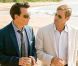 Une scène de Rhum Express avec Johnny Depp et Aaron Eckhart.
