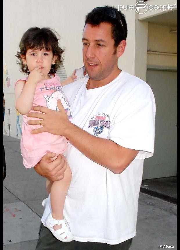 Adam Sandler et sa fille Sadie