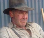 Harrison Ford dans Indiana Jones et le Royaume du crâne de cristal.