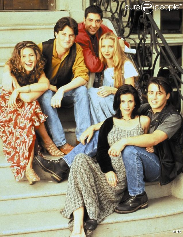 Lisa Kudrow dans les débuts de Friends. 