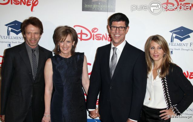 Jerry Bruckheimer et Rich Ross lors du Fulfillment Fund Stars Gala à Beverly Hills, le 1 novembre 2011
