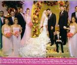 Christina Aguilera pose pour son mariage
