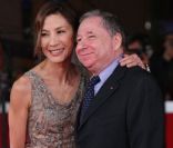 Michelle Yeoh et jean Todt<br />