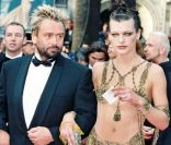 Luc Besson et Milla Jovovich le 7 mai 1997 à Cannes.