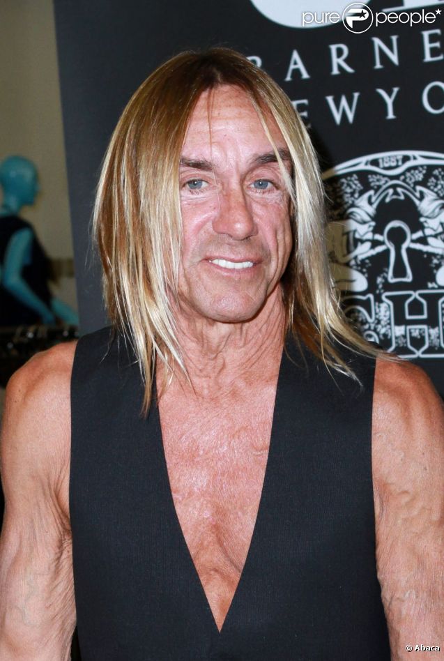 Iggy Pop à New York, le 28 juillet 2010. 