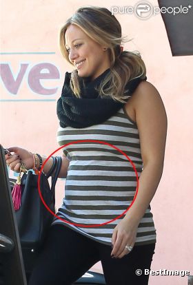 Hilary Duff, le ventre bien rond, se rend à son cours de pilates, lundi 7 novembre à Toluka Lake.