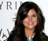Tiffani Thiessen au lancement du jeu vidéo <em>The Elder Scrolls V : Skyrim</em>, à Los Angeles, le 8 novembre 2011.