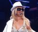 Britney Spears sur la scène de la Wembley Arena à Londres, le lundi 31 octobre 2011.