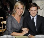 Laurence Ferrari et son mari Renaud Capuçon à l\'occasion du récital à quatre mains donné par Hélène Mercier-Arnault et Brigitte Engerer au profit de la Fondation Recherche Cardio-Vasculaire-Institut de France, à l\'hôtel Marcel Dassault, le 9 novembre