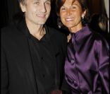 Stanislas Merhar et Sylvie Rousseau à l'occasion du récital à quatre mains donné par Hélène Mercier-Arnault et Brigitte Engerer au profit de la Fondation Recherche Cardio-Vasculaire-Institut de France, à l'hôtel Marcel Dassault, le 9 novembre 2011