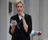  Kelly Rutherford sur le tournage de Gossip Girl  dans les rues de New York le 10 novembre 2011 