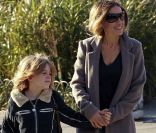 Sarah Jessica Parker et son fils James à la sortie de l\'école. Le 8 novembre 2011