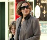 Sarah Jessica Parker et son fils James à la sortie de l\'école. Le 8 novembre 2011