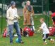 David Beckham et son fils Cruz le 12 novembre 2011 à Los Angeles