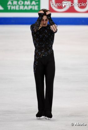 Brian Joubert le 26 amrs 2009 à Los Angeles