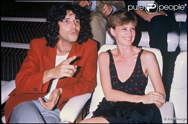 Julien Clerc et Miou-Miou en septembre 1980