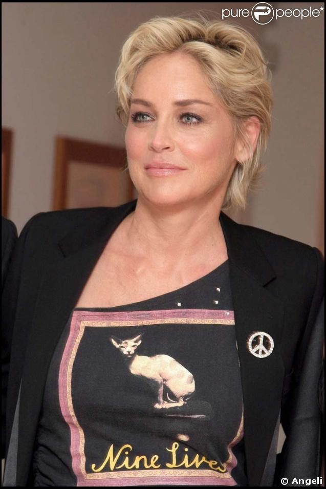 Soirée Dior-Elle à l'Eden Roc : Sharon Stone