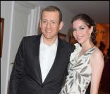 Soirée Dior-Elle à l'Eden Roc : Dany Boon et sa femme Yaël