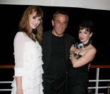 Soirée Dior-Elle à l'Eden Roc : Louise Bourgoin, Thierry et Béatrice Ardisson